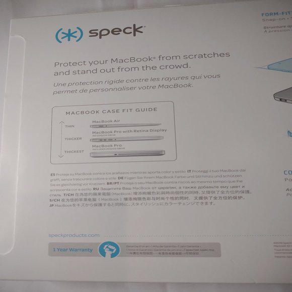 ** HOST PICK** Speck SeeThru Hardshell Matte case for MacBook Pro 13 inch - Picture 6 of 7